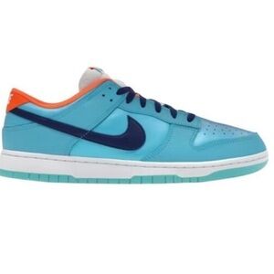 Nike Men’s Dunk Low SE "Baltic Blue Total Orange